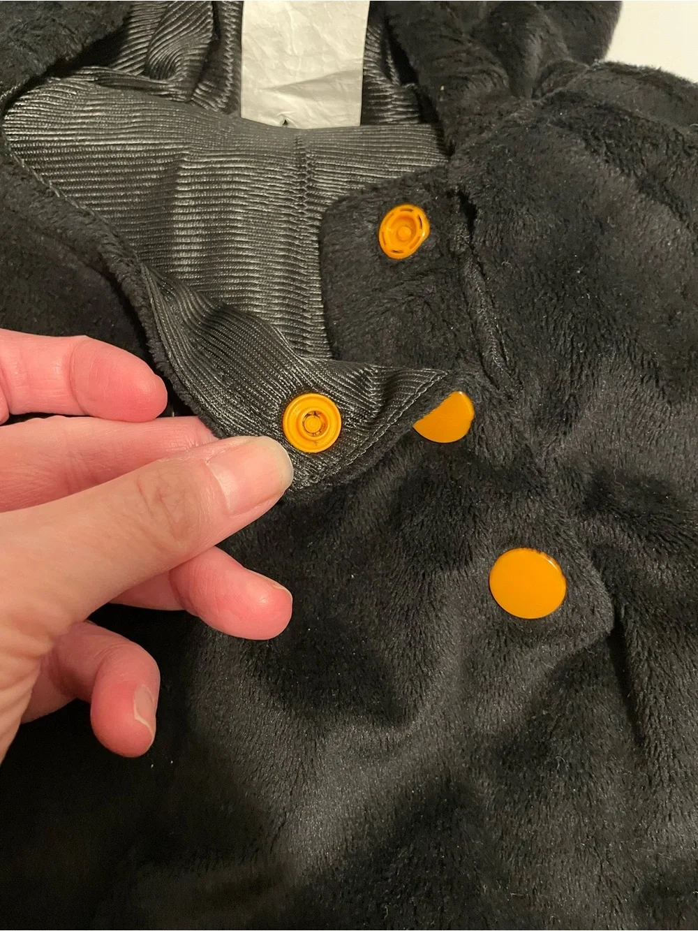 Hyde & Eek! Brand Baby size 12-18 Months Bat Costume Top Only Black & Orange